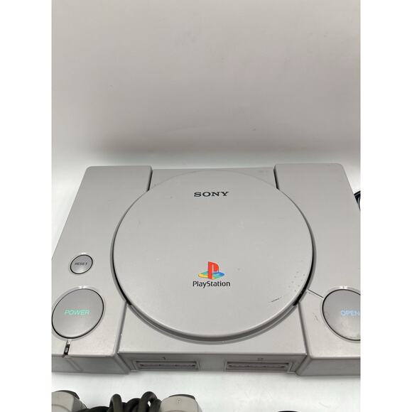 Sony PlayStation 1 Console Bundle TESTED WORKS PS1 Video Game System - Picture 3 of 13